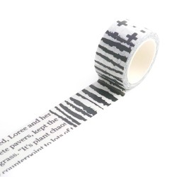 Washi Tape 17-Mix and Match-AALL and Create. Largeur 25mm longueur 10m.