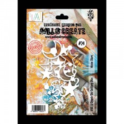 AALL AND CREATE DIES 024 "MOON STARS"