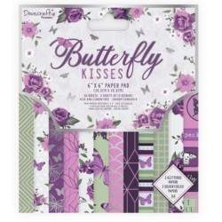 DOVECRAFT BUTTERFLY KISSES - PAPER PAD 6X6 (15X15CM)