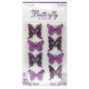 DOVECRAFT BUTTERFLY KISSES - BUTTERFLY TOPPERS 8 PCS