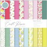 CRAFT CONSORTIUM BRIGHT BLOOMS PAPER PAD 15 x 15cm