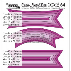 Crealies Crea-nest-dies XXL no. 63 Tags