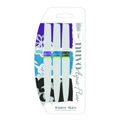 NUVO AQUA FLOW PENS WINTER SKIES