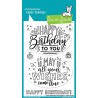 LAWN FAWN CLEAR STAMPS GIANT BIRTHDAY MESSAGES