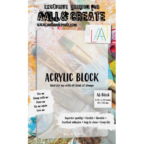 AALL & CREATE - ACRYLIC BLOCK A6