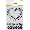 CRAFTEMOTIONS mask stencil JUST MARRIED