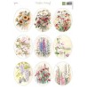 MARIANNE D DECOUPAGE SHEET, MATTIES MOOISTE FIELD BOUQUET