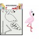 Dutch Doobadoo Card Art Built up FLAMINGO