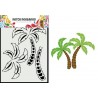 Dutch Doobadoo Card Art PALM TREE