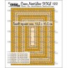 Crealies Crea-nest-dies XXL no.122 - RECTANGLES WITH SMAL SQUARES