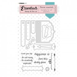 Studio Light • Essentials stamp & die-cut planner Nr.53