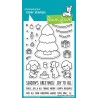 LAWN FAWN CLEAR STAMPS JOY TO ALL